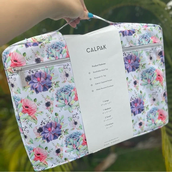 NWT Calpak Floral Packing Cubes - Picture 9 of 16